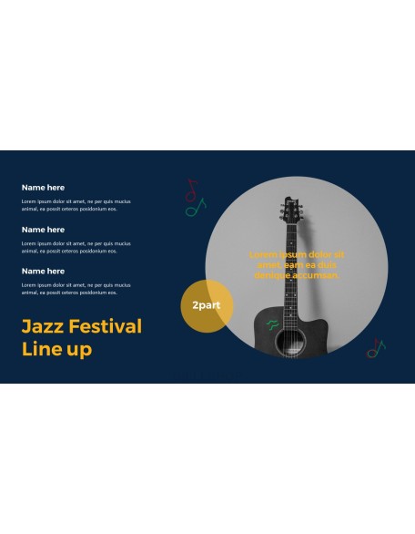 Jazz Festival Theme PT Templates