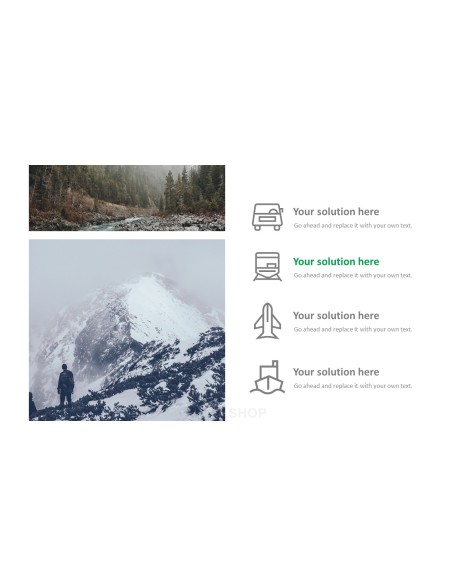 Mountain climbing PPT Templates