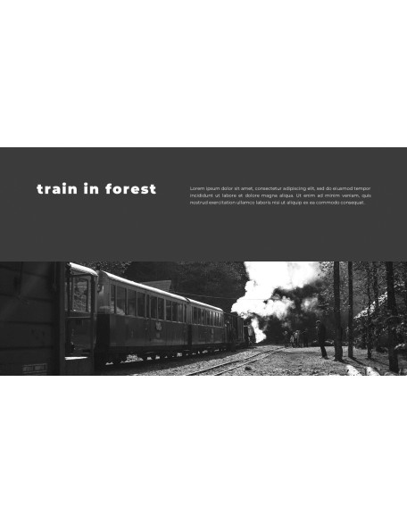 Train photo portfolio Presentations PPT