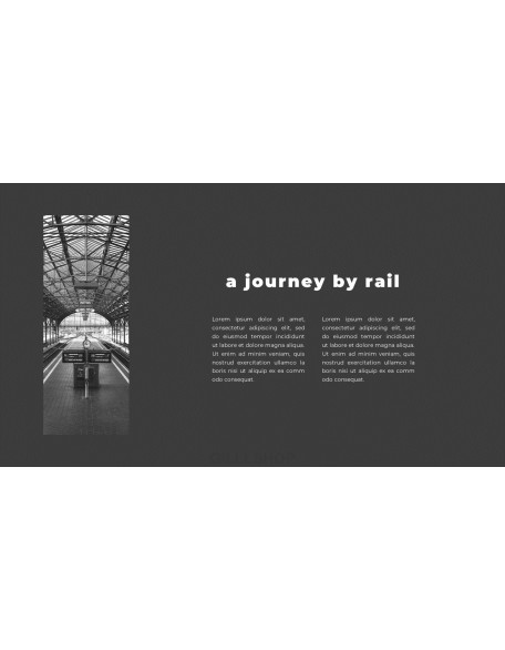 Train photo portfolio Presentations PPT