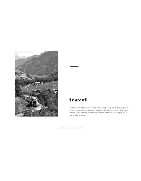 Train photo portfolio Presentations PPT