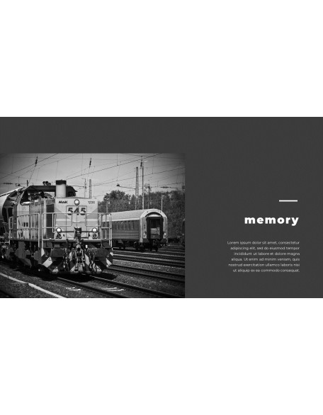 Train photo portfolio Presentations PPT
