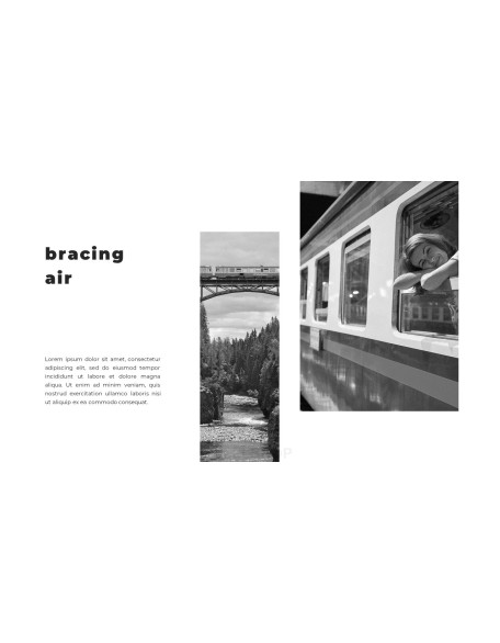 Train photo portfolio Presentations PPT