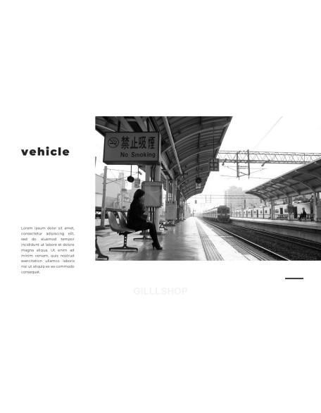 Train photo portfolio Presentations PPT