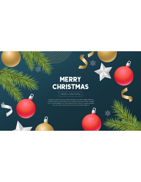 Hope you have a wonderful christmas Modern PPT Templates