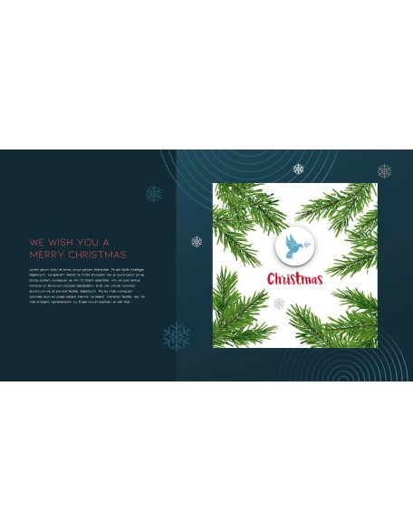 Hope you have a wonderful christmas Modern PPT Templates