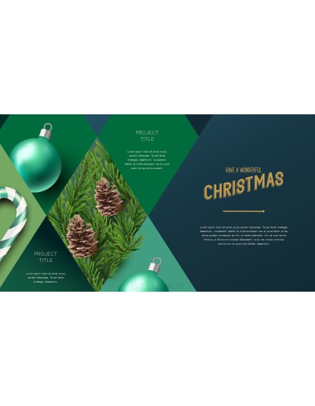 Hope you have a wonderful christmas Modern PPT Templates