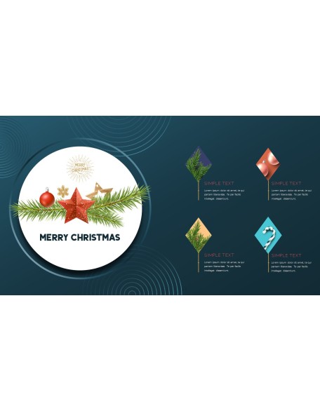 Hope you have a wonderful christmas Modern PPT Templates