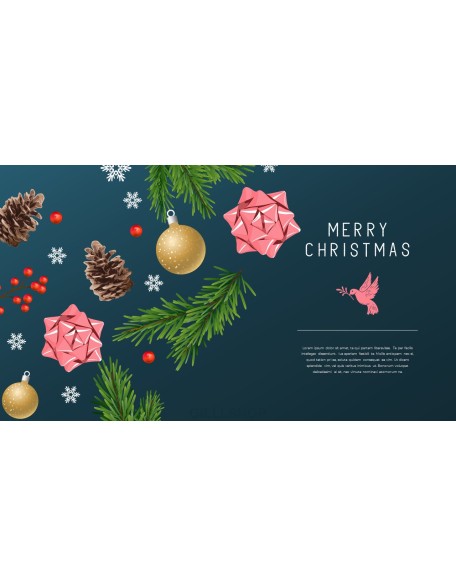 Hope you have a wonderful christmas Modern PPT Templates