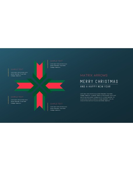 Hope you have a wonderful christmas Modern PPT Templates