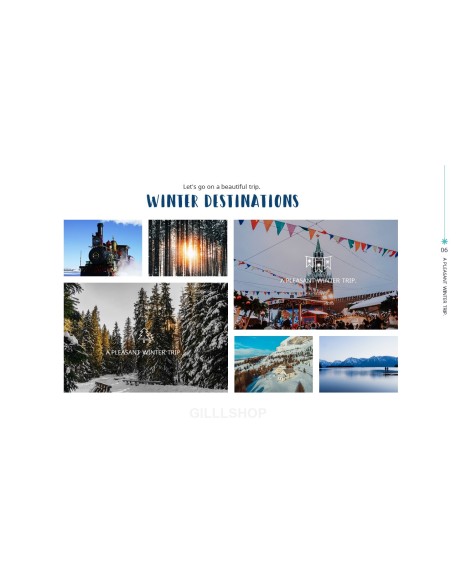 Winter Travel Presentations PPT