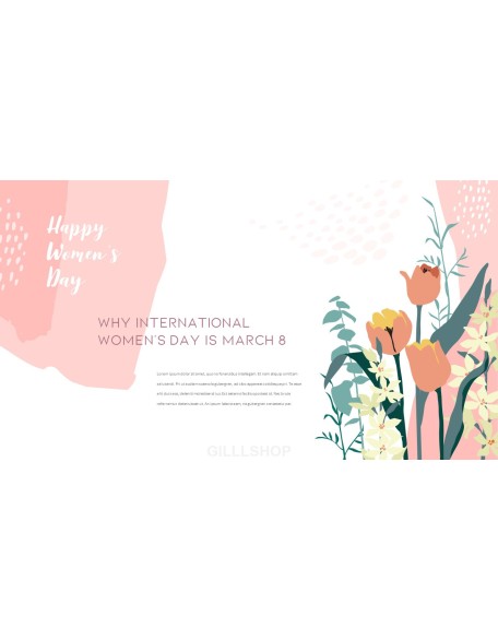 International Womens Day Modern PPT Templates