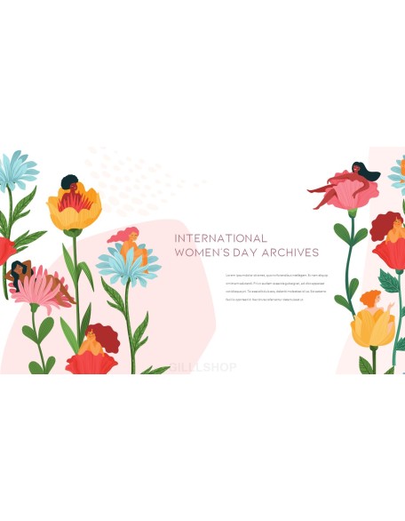 International Womens Day Modern PPT Templates