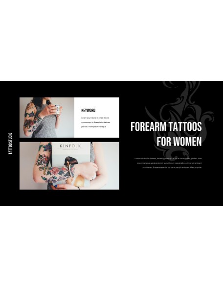 Tattoo Studio Best PPT Slides