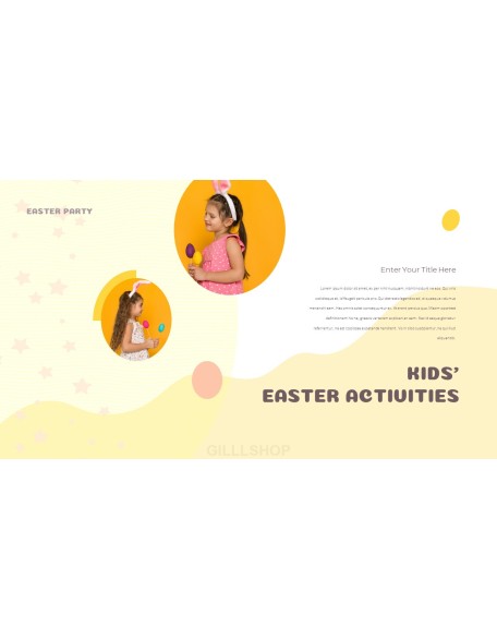 Easter Party best presentation template