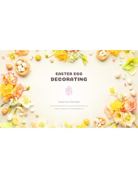 Easter Party best presentation template