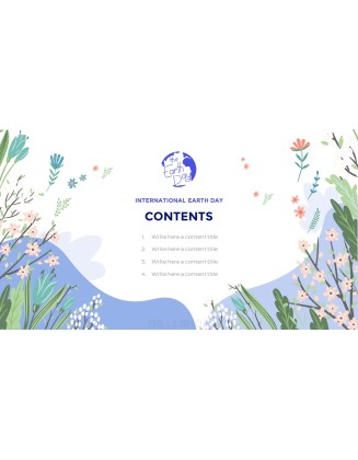 International Earth Day Presentation Templates Design