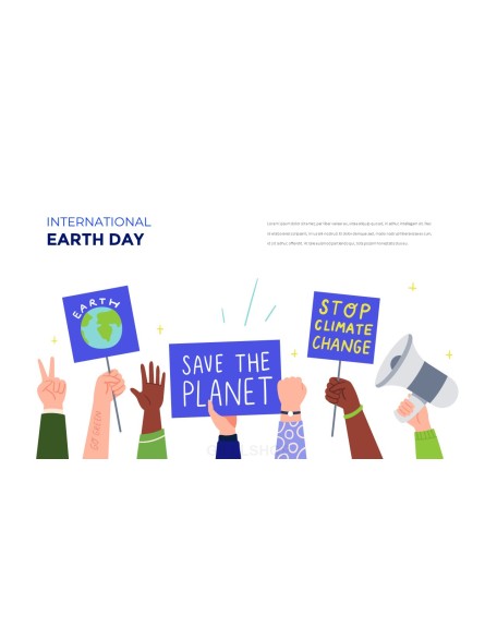 International Earth Day Presentation Templates Design