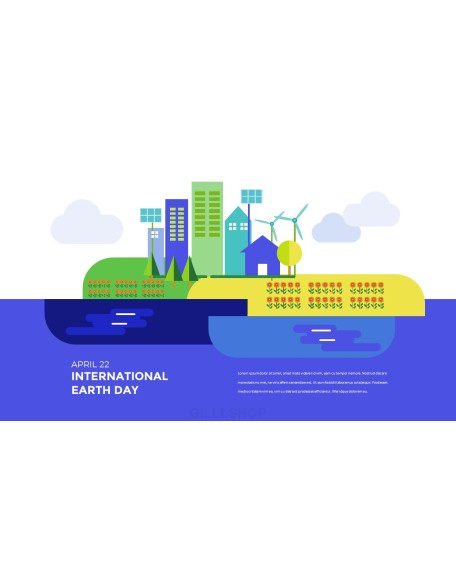 International Earth Day Presentation Templates Design