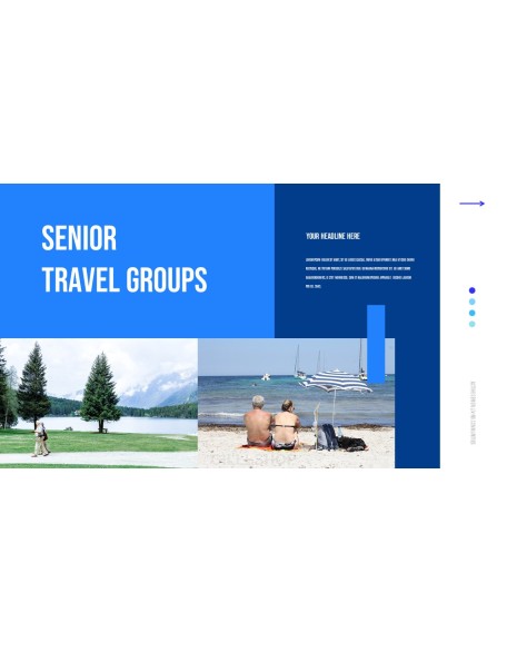 Active Senior Life powerpoint template download