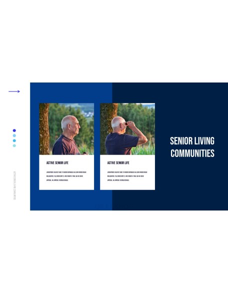 Active Senior Life powerpoint template download