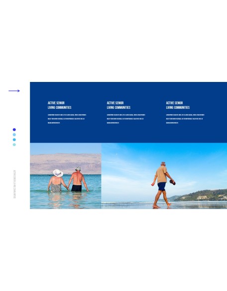 Active Senior Life powerpoint template download