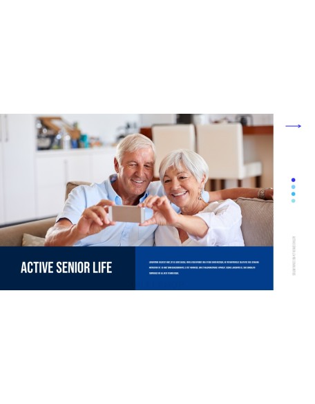 Active Senior Life powerpoint template download