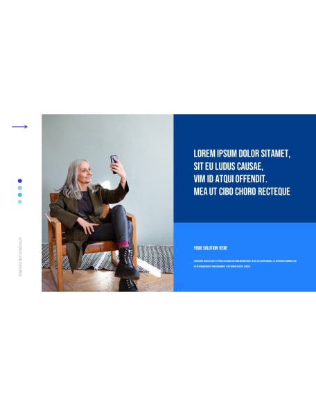 Active Senior Life powerpoint template download