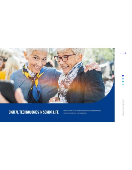 Active Senior Life powerpoint template download