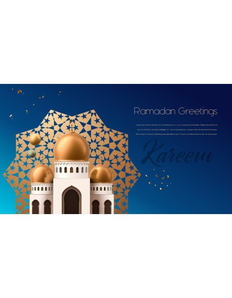 Ramadan Kareem Presentation PowerPoint Templates Design