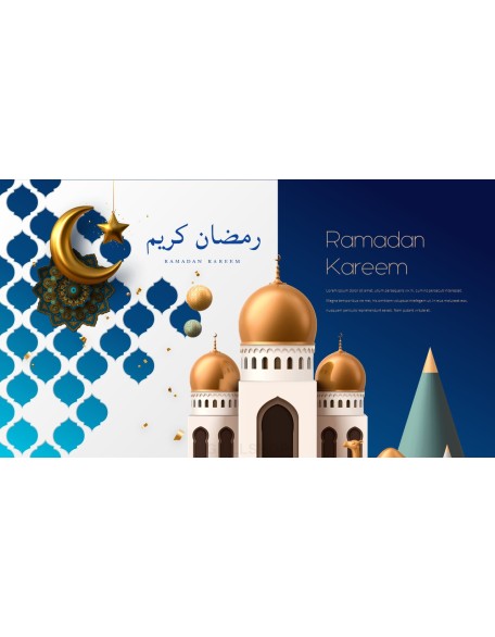 Ramadan Kareem Presentation PowerPoint Templates Design