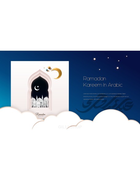 Ramadan Kareem Presentation PowerPoint Templates Design