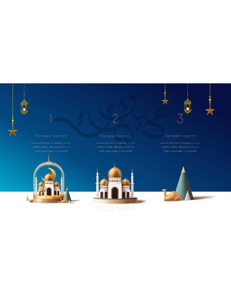 Ramadan Kareem Presentation PowerPoint Templates Design