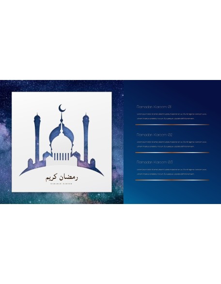 Ramadan Kareem Presentation PowerPoint Templates Design