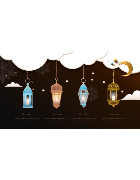 Ramadan Kareem Presentation PowerPoint Templates Design