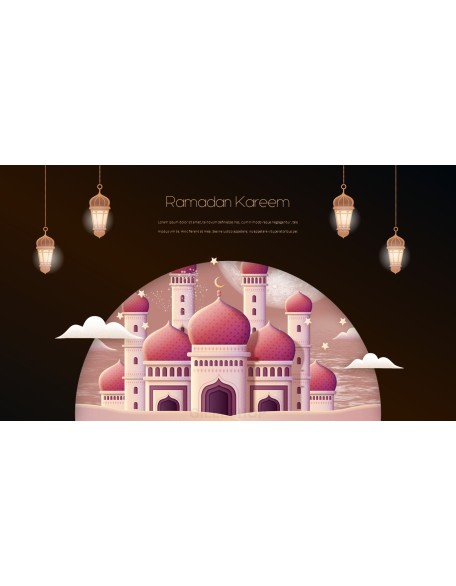 Ramadan Kareem Presentation PowerPoint Templates Design