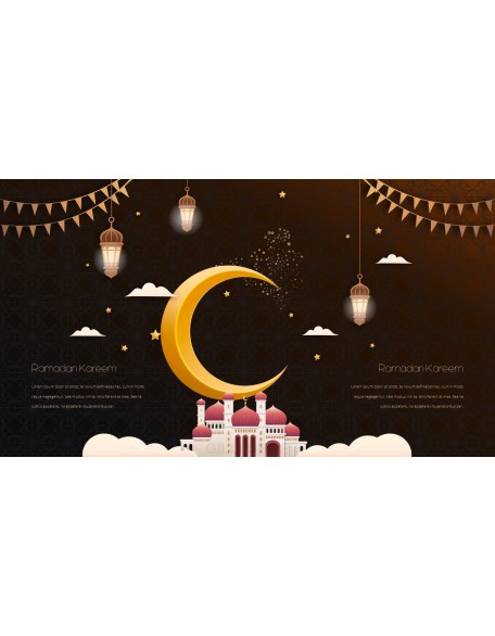 Ramadan Kareem Presentation PowerPoint Templates Design