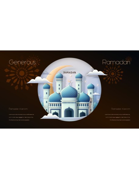 Ramadan Kareem Presentation PowerPoint Templates Design