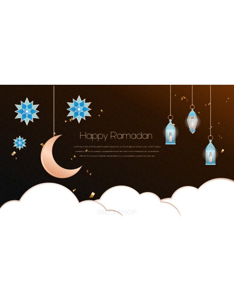 Ramadan Kareem Presentation PowerPoint Templates Design