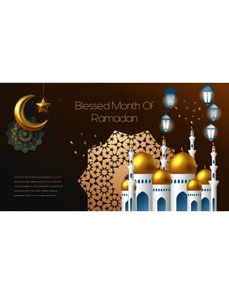 Ramadan Kareem Presentation PowerPoint Templates Design