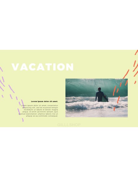 VACATION PPT Model