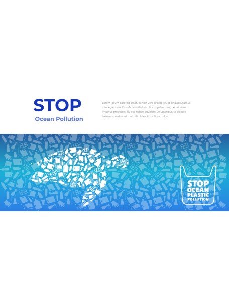 Stop Ocean Plastic Pollution PowerPoint Theme