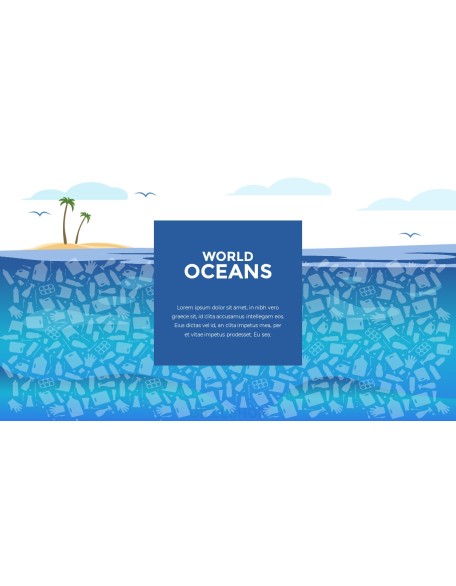 Stop Ocean Plastic Pollution PowerPoint Theme