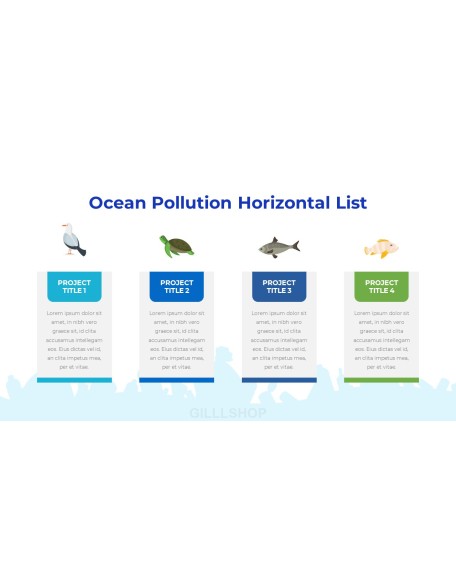 Stop Ocean Plastic Pollution PowerPoint Theme