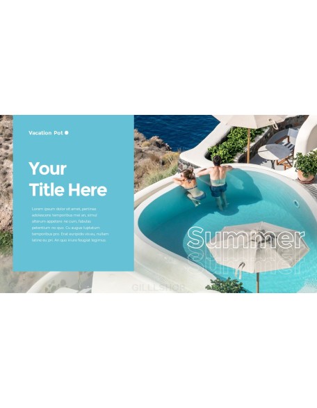 Summer Vacation PowerPoint Templates for Presentation