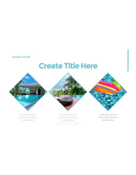 Summer Vacation PowerPoint Templates for Presentation