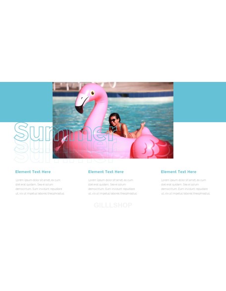 Summer Vacation PowerPoint Templates for Presentation