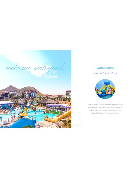 Water Parks Best PowerPoint Presentation Templates