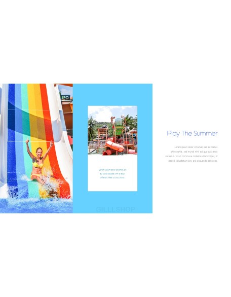 Water Parks Best PowerPoint Presentation Templates