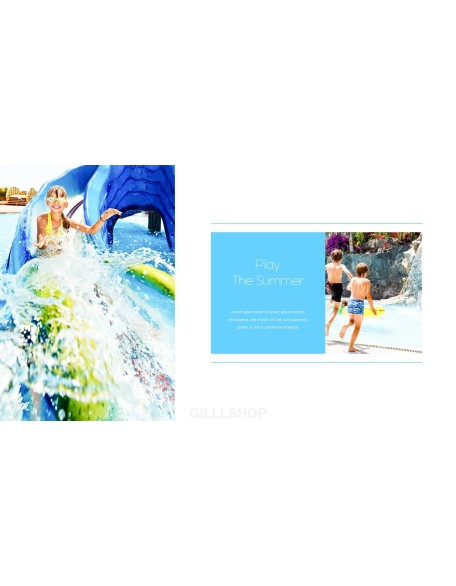 Water Parks Best PowerPoint Presentation Templates